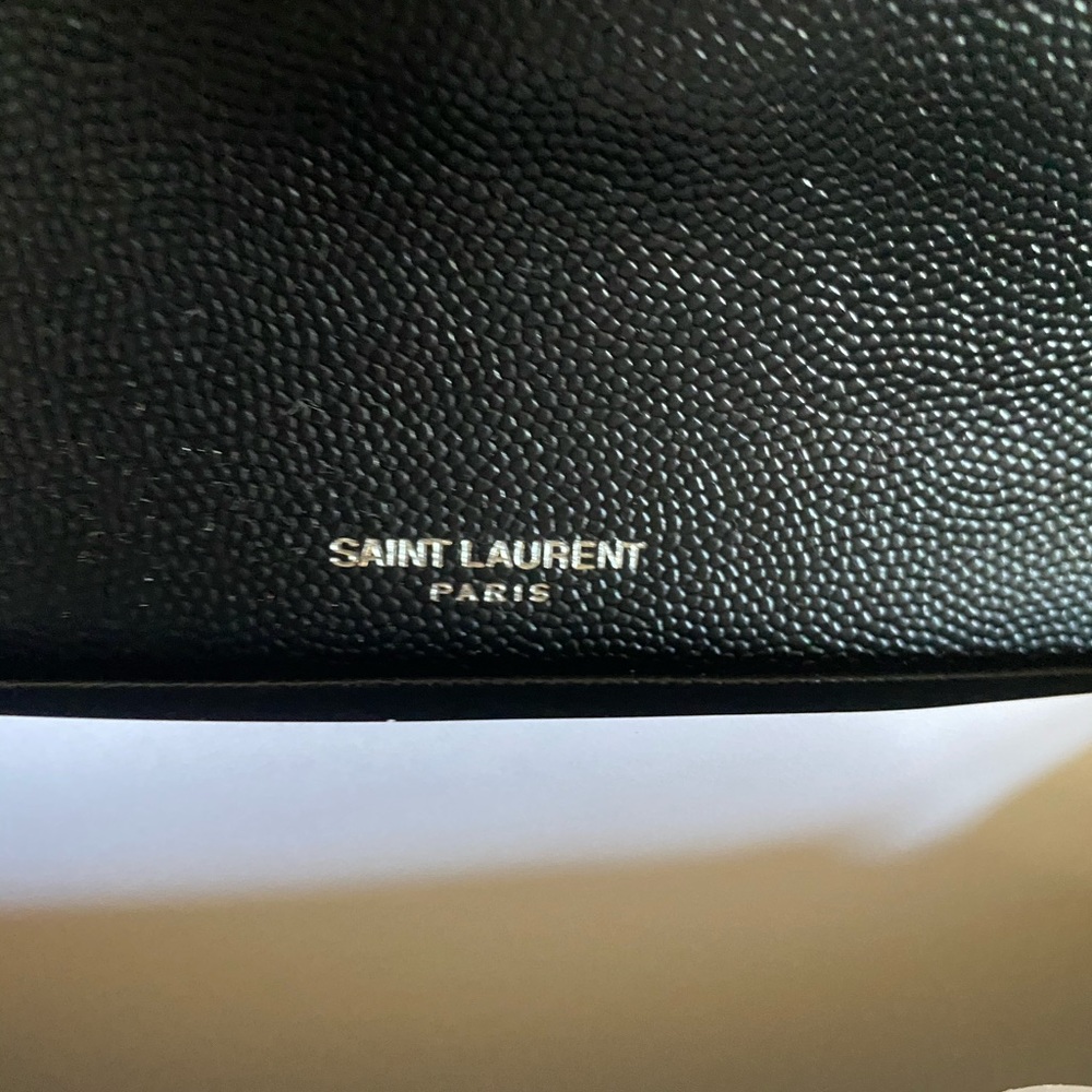 Saint Laurent❤️Monogram Grain de poudre  wallet - Picture 11 of 12